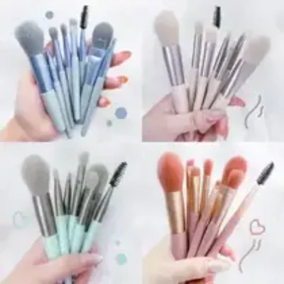 8 Pcs High Quality Mini Makeup Brush Set Cosmetics