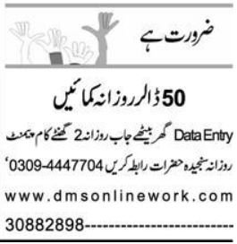 Data entry job