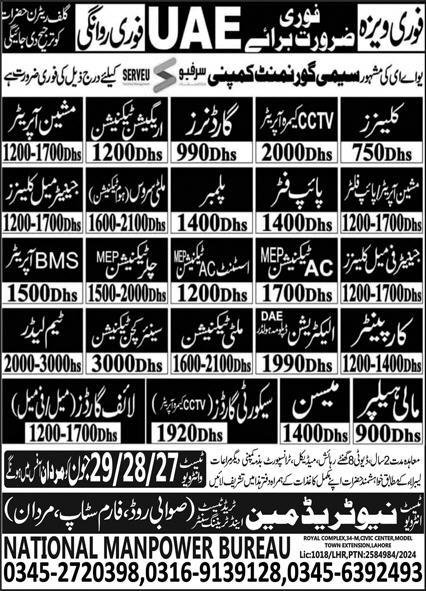 CTV Camera Operator And Team Leader Jobs In UAE