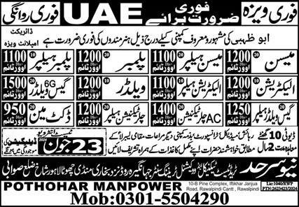Required for UAE test interview on dated 23 June 2024