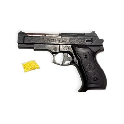 Single shoot normal pistol plastic toy