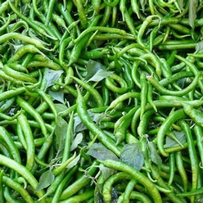 Sabz mirch (green chili) 250g