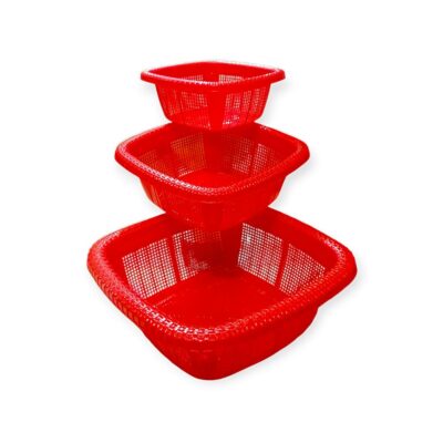 Square baskets 3pcs