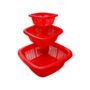 Square baskets 3pcs