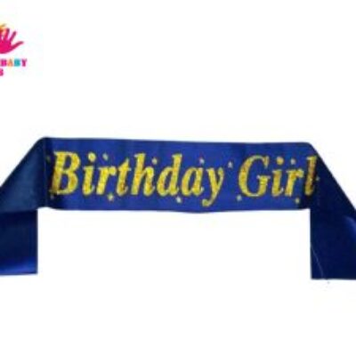 BIRTHDAY PARTY BLUE SHOULDER STRAP GIRDLE