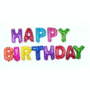 BIRTHDAY  STIKER BALOON IN MULTI COLORS