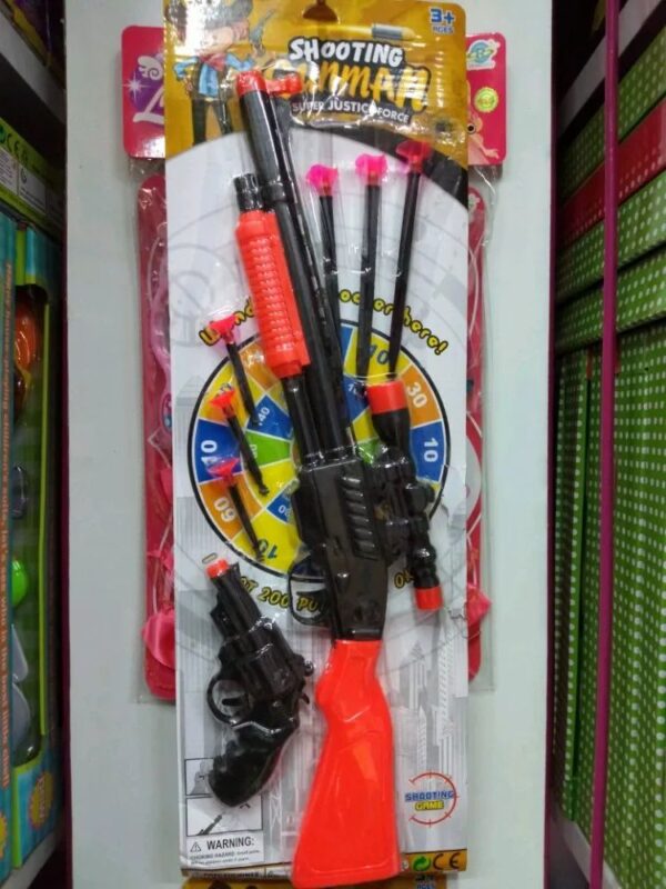 SHOOTING BABY TOYS HAND RIFAL GUN SET