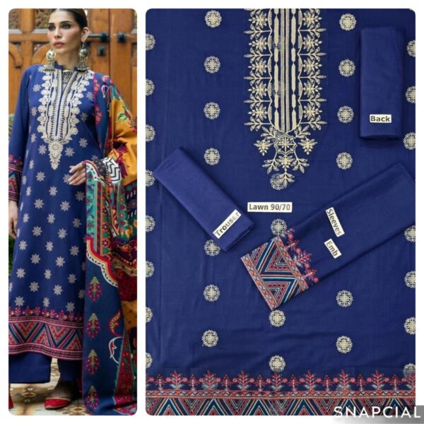 SUMMER COLLECTION  FABRIC LAWN 90/70*  2pcs - Image 2