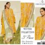 FABRIC DHANAK WITH WOOL SHAWL 3pcs