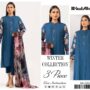 FABRIC DHANAK  WITH WOOL SHAWL 3pcs