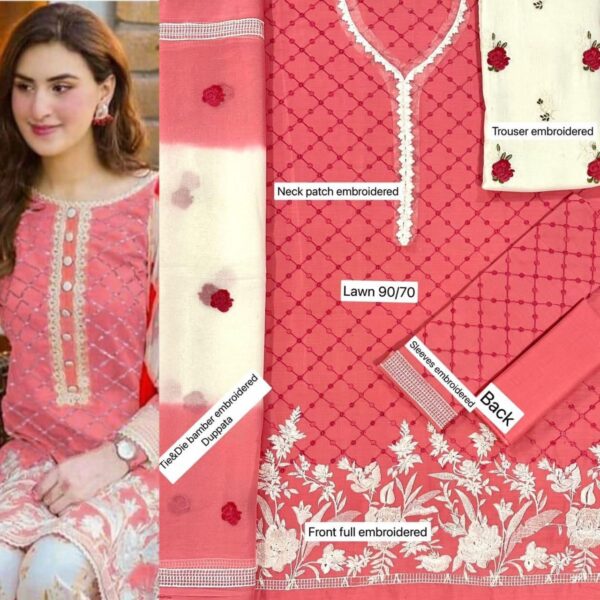 FABRIC LAWN 90/70*  3pc