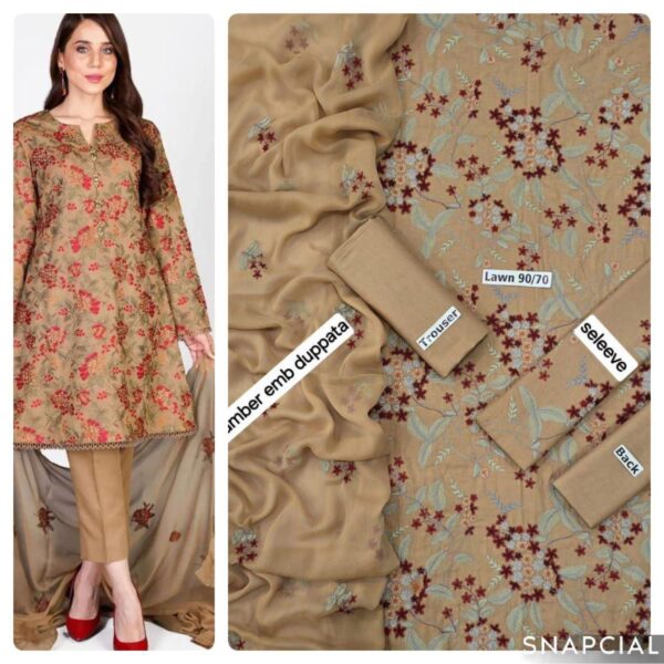 FABRIC LAWN 90/70*  3pc