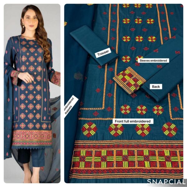 FABRIC LAWN 90/70*  3pc