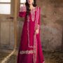 DHANAK EMB 3pc WITH DHANAK EMB DUPPATA   WINTER COLLECTION