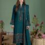 DHANAK EMB 3pc WITH DHANAK EMB DUPPATA    WINTER COLLECTION
