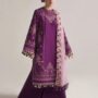DHANAK EMB 3pc WITH BAMBER EMB DUPPATA       WINTER COLLECTION
