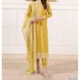 DHANAK EMB 3pc WITH BAMBER EMB DUPPATA     WINTER COLLECTION