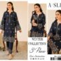 FABRIC DHANAK  WITH WOOL SHAWL 3 pcs