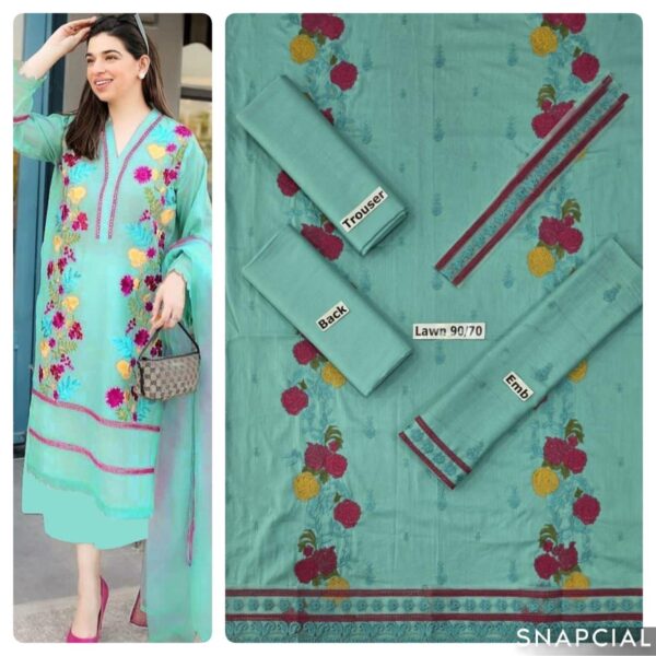 SUMMER COLLECTION FABRIC LAWN 90/70*  2pcs